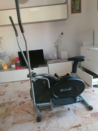 Cyclette ellittica 2 in 1 tectake in ottime condiz