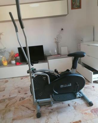 Cyclette ellittica 2 in 1 tectake in ottime condiz