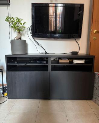 Mobile basso TV con ante