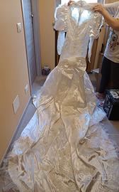 Abito da sposa vintage taglia 42/44