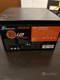 Alimentatore Seasonic B12-BC-650 da 650 W