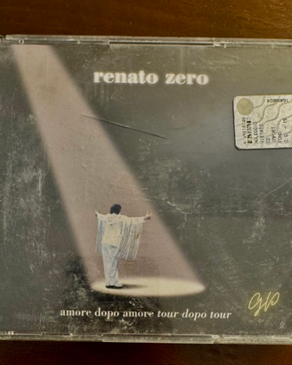 Renato Zero – 2 CD Amore dopo amore Tour dopo Tour