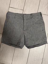 Zara basic donna shorts grigi xs