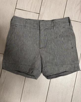 Zara basic donna shorts grigi xs