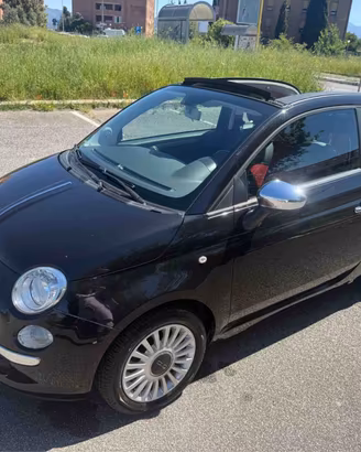 FIAT 500 CABRIO GPL 90000KM ORIGINALI GARANZIA 12 