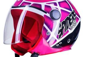 CASCO ONE JET JUNIOR SPIDER rosa