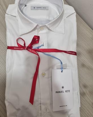 Camicia bianca Manuel Ritz taglia 38