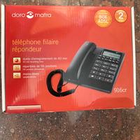 Telefono Doro Matra e cuffia wireless Plantronics