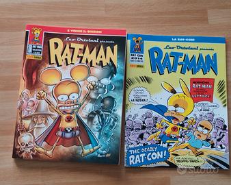 Rat Man 100 + albetto rat-con timbrato autografato