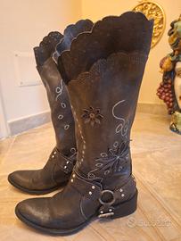 stivali camperos, in pura nappa n.38