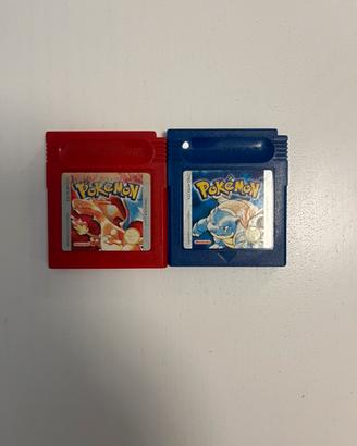 Pokémon Versione Rossa e Blu - Game Boy (ITA)
