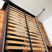 Letto matrimoniale con ribalta e cassone