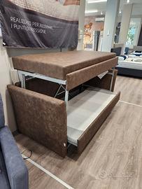 divano letto Dorelan Mary a castello sconto 80%