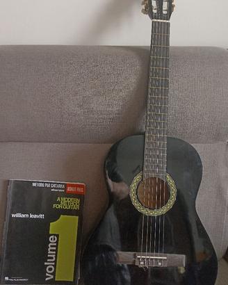 Chitarra classica con libro di studio