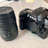 Nikon D70s + obiettivo SIGMA AF 4.5-6.7/100-300mm