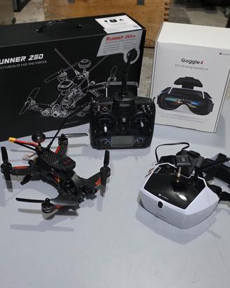 Drone FPV + Visore + RC