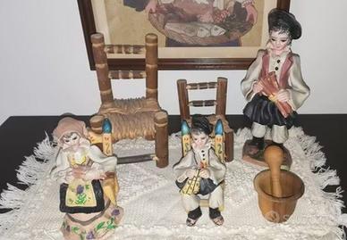4 oggetti di artigianato sardo Massidda Cagliari