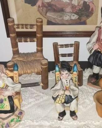 4 oggetti di artigianato sardo Massidda Cagliari