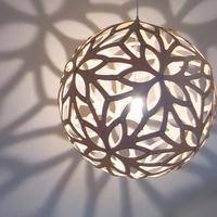 David Trubridge-Floral Ø40cm-Lampada a sospensione