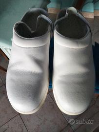 CIABATTE  DA LAVORO BIANCA MIS.43