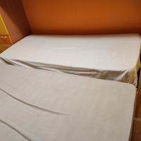 divano letto singolo con letto estraibile