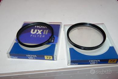 COPPIA FILTRI UV 72 MM TAMRON BUONE CONDIZIONI