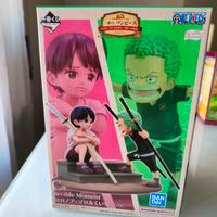 Zoro e Tashigi ichiba kuji One Piece Bandai 