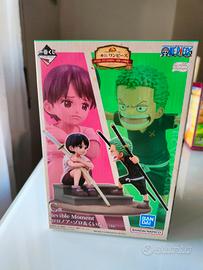 Zoro e Tashigi ichiba kuji One Piece Bandai 