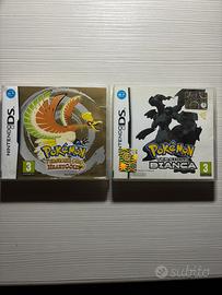 Giochi nintendo ds pokemon heart gold e poke. bian