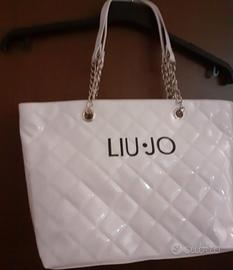 Borsa shopper bianca liu-jo