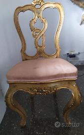 Sedie stile veneziano antiche