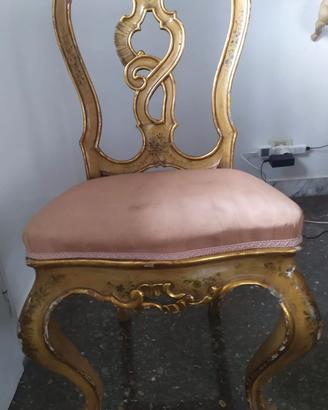 Sedie stile veneziano antiche