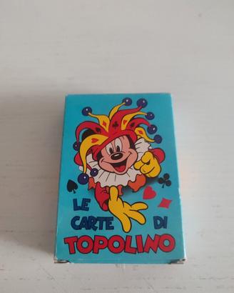 Mazzo Di Carte Da Gioco Le Carte Di Topolino 1979