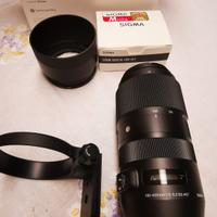 Sigma 100-400 con garanzia 04/27