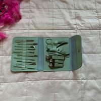 Kit manicure con ascruccio verde acqua | nuovo