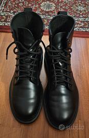 Dr Martens 1460 pelle smooth monoblack