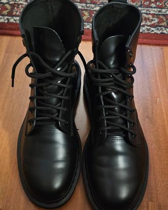 Dr Martens 1460 pelle smooth monoblack