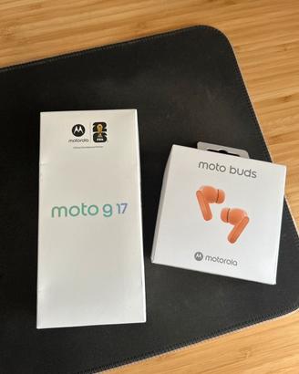 Motorola g17 + Moto Buds