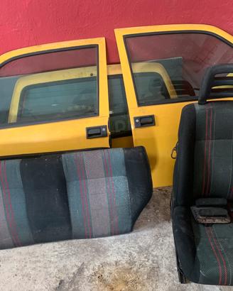 Porte, portellone e sedili fiat cinquecento