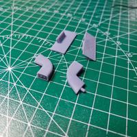 Specchi Mercedes Tamiya truck 1:14