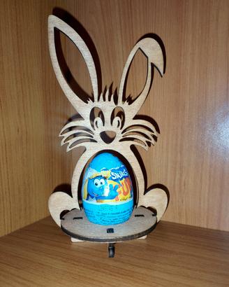 Coniglietto porta ovetto 