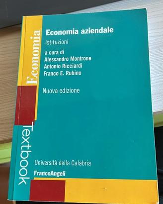 libro di Economia Aziendale, Unical