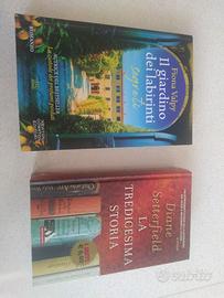 libri 'il giardino del labirinti..""la 13³ storia"