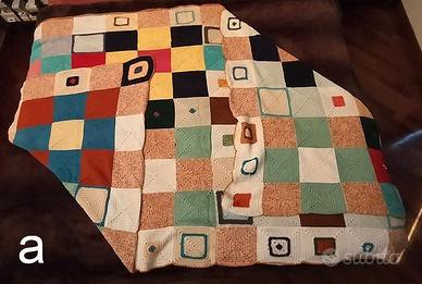 VINTAGE! Coperte patchwork in cotone