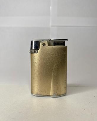 Accendino Ronson Alluminio Oro vintage 1970 raro