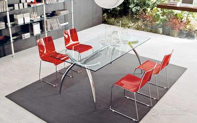 💎 Tavolo CALLIGARIS Vetro e Cristallo 160x90 Vend