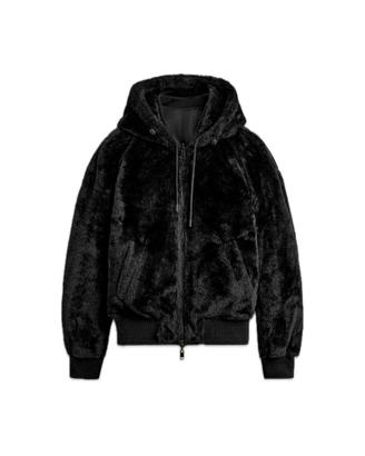 Pelliccia / Bomber Zara Nero - Nuovo