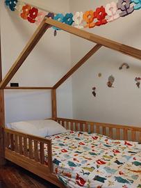 letto a capanna di 90 x 190