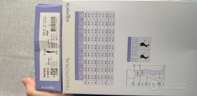 Calza a compressione e antitrombose