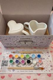 Tazze a forma di Cuore da dipingere